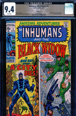 Amazing Adventures #05 CGC graded 9.4 Black Bolt cover  PEDIGREE - SOLD!