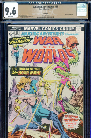 Amazing Adventures #35 CGC graded 9.6 Killraven appearance PEDIGREE