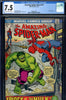 Amazing Spider-Man #119 CGC graded 7.5 Hulk cover and story - SOLD!