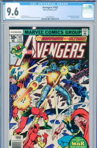 Avengers #162 CGC graded 9.6 - first appearance of Jocasta