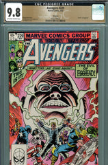 Avengers #229 CGC graded 9.8 - "death" of Egghead {PEDIGREE} HIGHEST GRADED