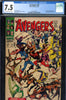 Avengers #044 CGC graded 7.5 origin of the Black Widow