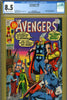 Avengers #092 CGC graded 8.5 - Neal Adams cover - Avengers disband