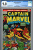 Captain Marvel #27 CGC graded 9.0 - first appearance of "Children of Thanos"