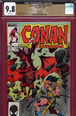 Conan the Barbarian #179 CGC graded 9.8 {PEDIGREE} HIGHEST GRADED