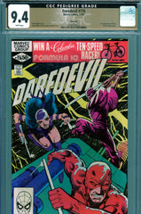 Daredevil #176 CGC graded 9.4 - first appearance of Stick PEDIGREE