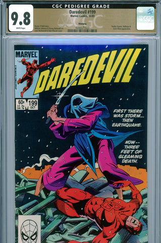 Daredevil #199 CGC graded 9.8  {PEDIGREE} HIGHEST GRADED