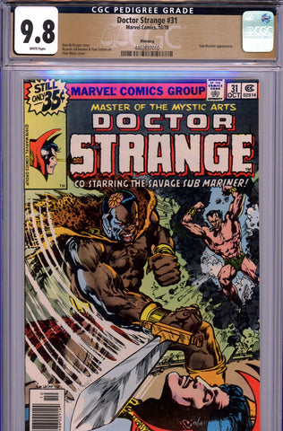 Doctor Strange #31 CGC graded 9.8 - Subby cover/story {PEDIGREE} HIGHEST GRADED - SOLD!