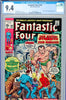 Fantastic Four #102 CGC graded 9.4 - Sub-Mariner & Magneto appearance