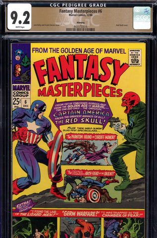 Fantasy Masterpieces #06 CGC graded 9.2 reprints 1st Red Skull - PEDIGREE - SOLD!