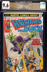 Howard the Duck #02 CGC graded 9.6  Brunner cover/story  PEDIGREE