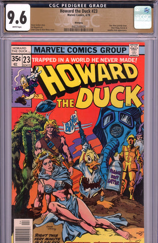 Howard the Duck #23 CGC graded 9.6 - Star Wars parody PEDIGREE - SOLD!