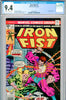 Iron Fist #07 CGC graded 9.4 - Angar appearance - Wilson & Milgrom cover