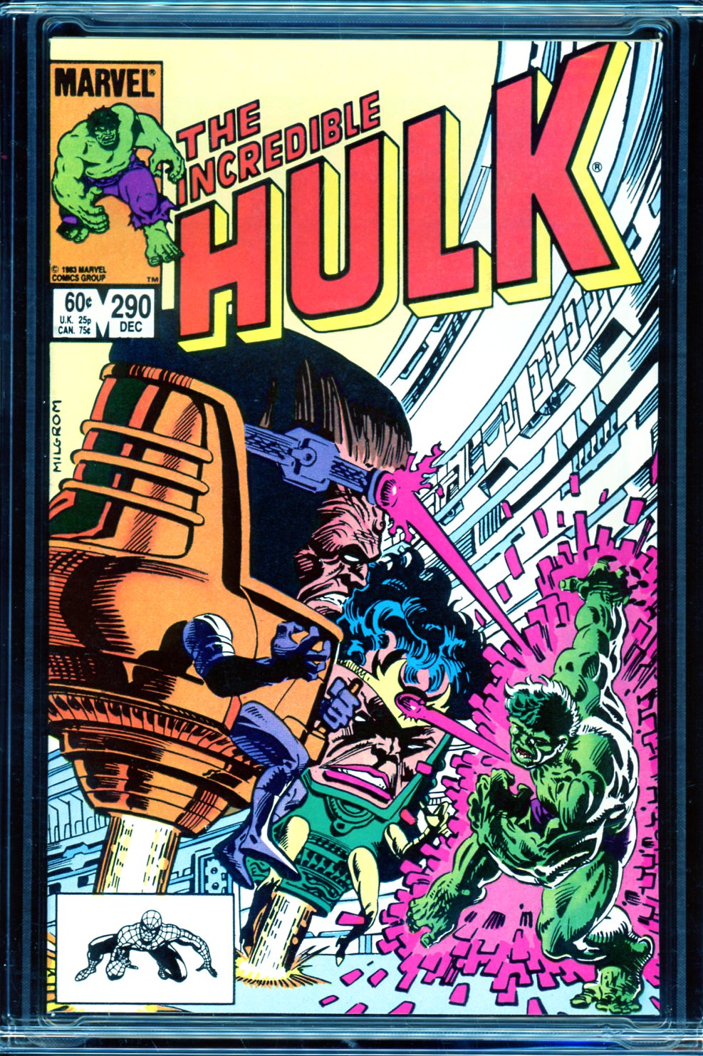 Cedar Chest Comics - Incredible Hulk #290 CGC graded 9.8 HIGHEST GRADED ...