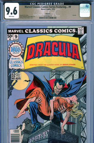 Marvel Classics Comics Series Featuring ... #09 CGC graded - Dracula {PEDIGREE} HIGHEST GRADED