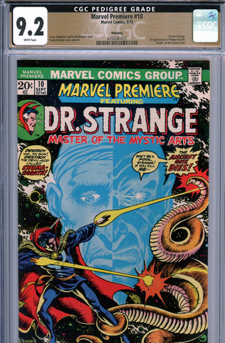 Marvel Premiere #10 CGC graded 9.2 - first appearance of Shuma-Gorath  PEDIGREE