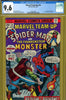 Marvel Team-Up #036 CGC graded 9.6 with the Frankenstein monster