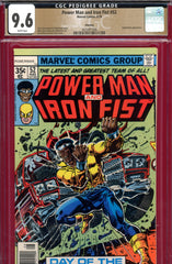 Power Man and Iron Fist #52 CGC graded 9.6 - Nightshade appearance PEDIGREE