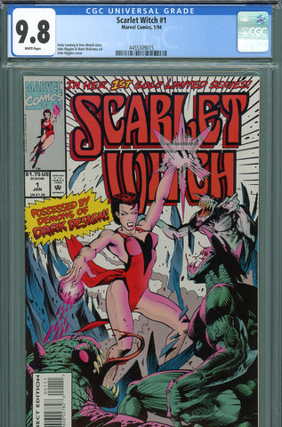 Scarlet Witch #1 CGC graded 9.8 - first solo series  HIGHEST GRADED