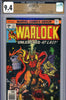 Warlock #15 CGC graded 9.4 - Starlin cover, story and art PEDIGREE - SOLD!