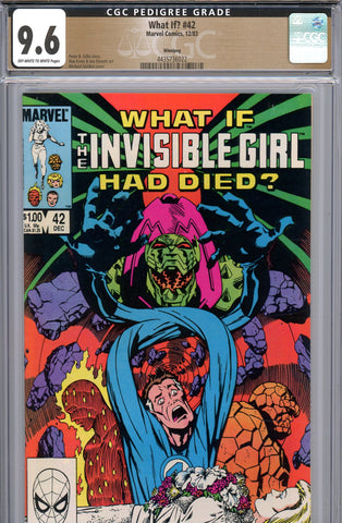 What If? #42 CGC 9.6 last Bronze Age issue -  PEDIGREE