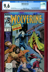 Wolverine #004 CGC graded 9.6 - first app. of Bloodsport & Roughouse