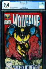 Wolverine #067 CGC graded 9.4 Maverick/X-Men appearance