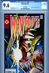 Wolverine #089 CGC graded 9.6 Ghost Rider appearance  DELUXE EDITION