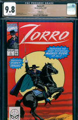 Zorro #1 CGC 9.8 HIGHEST GRADED PEDIGREE