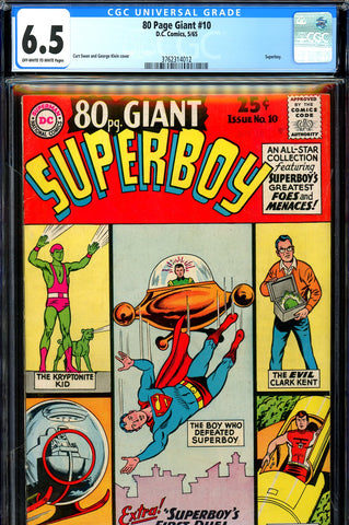 Eighty Page Giant #10 CGC graded 6.5  Curt Swan cover - SOLD!