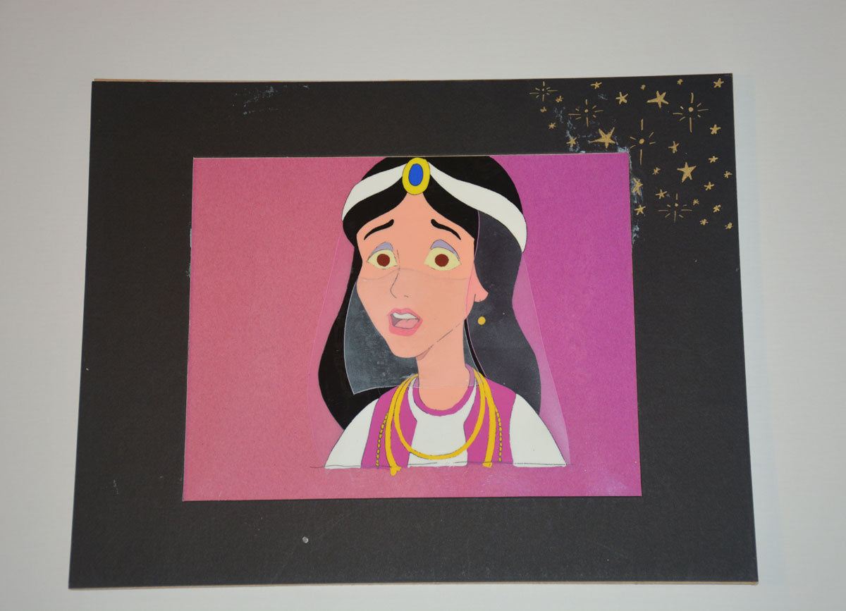 Princess Jasmine production cel from Disney's Aladdin: The Series