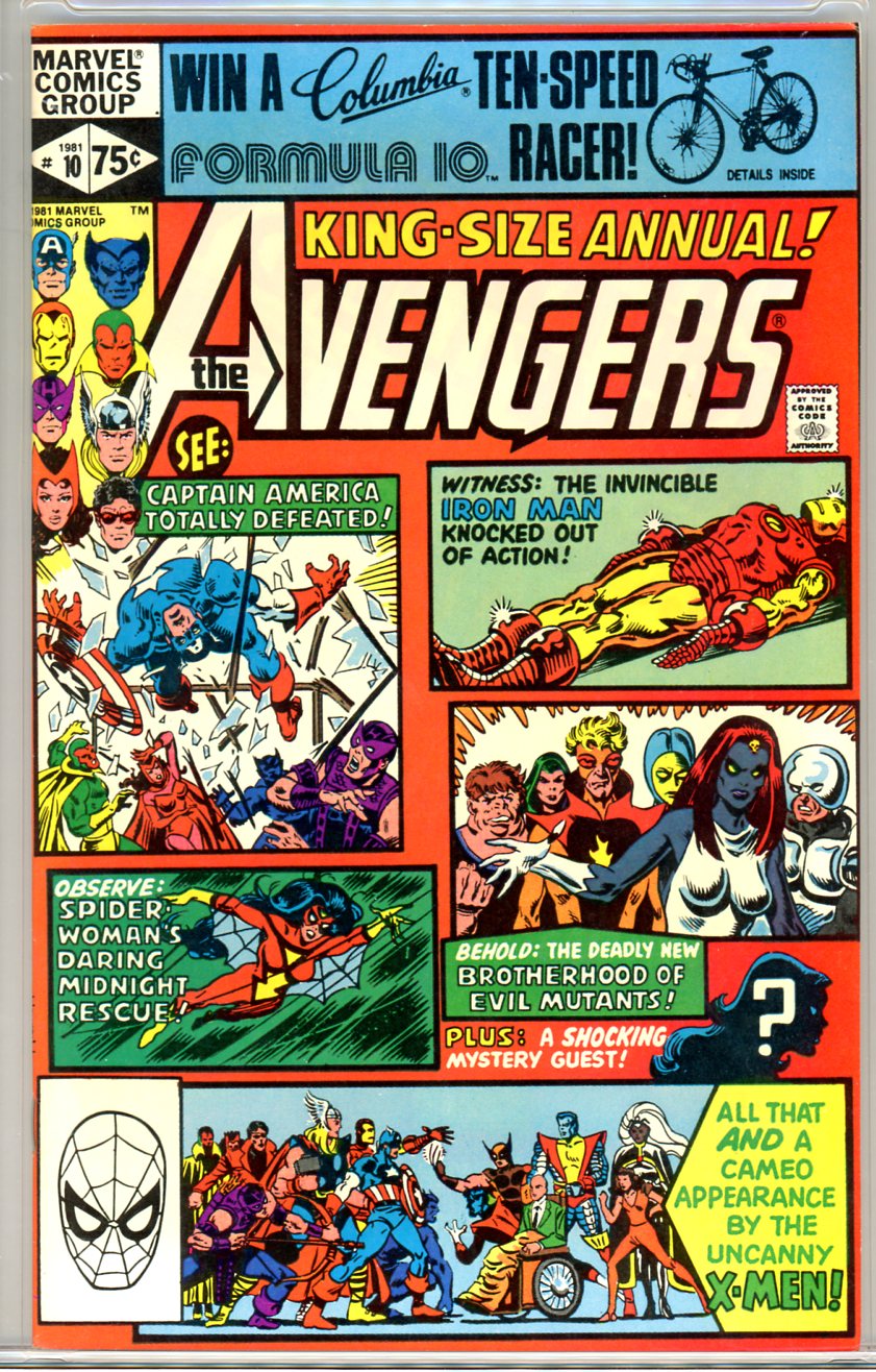 Avengers Annual # 10 high quality 9.0 CGC