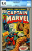 Captain Marvel #26  CGC graded 9.4  first Thanos cover - SOLD!