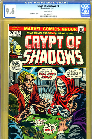 Crypt of Shadows #03 CGC graded 9.6 second highest graded - SOLD!