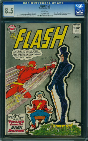 Flash #151  CGC graded 8.5 - Barry Allen gets engaged - SOLD!