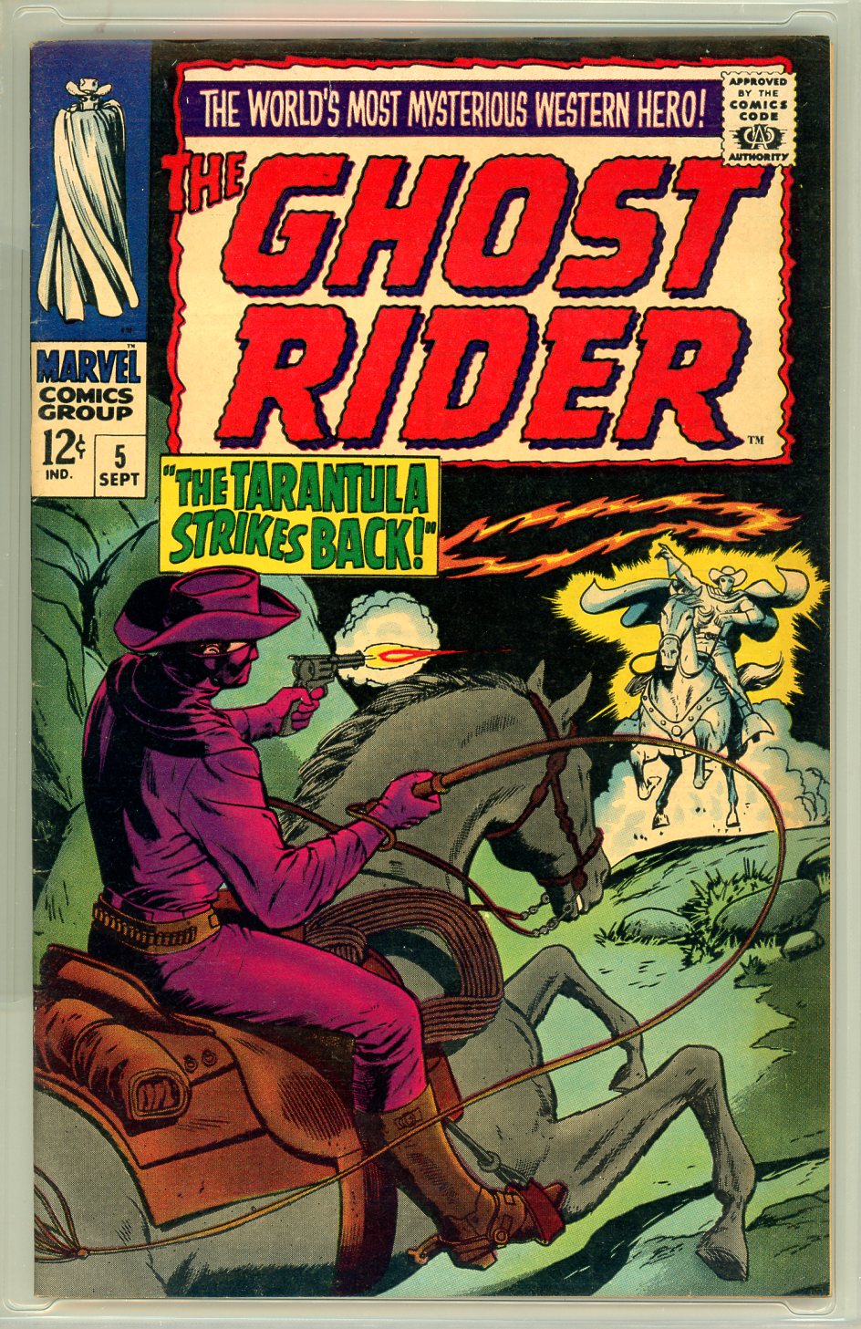 Cedar Chest Comics - Ghost Rider #5 CGC graded 9.0 - Western