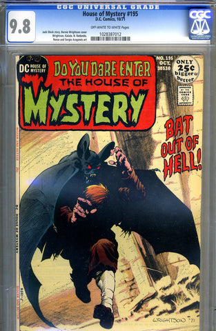 House of Mystery #195   CGC graded 9.8 - HIGHEST GRADED SOLD!