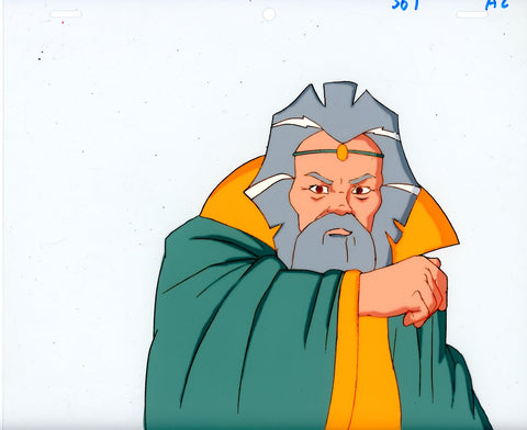 Original production cel -"King Arthur"- by Golden Films 227