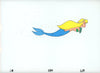 Original production cel -"Little Mermaid"- by Golden Films 131 SIZE 16" x 10.50"