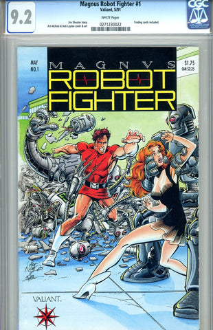 Magnus, Robot Fighter #01  CGC graded 9.2  SOLD!