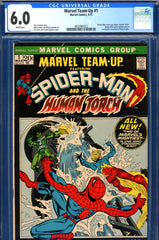 Marvel Team-Up #001 CGC graded 6.0  first Misty Knight