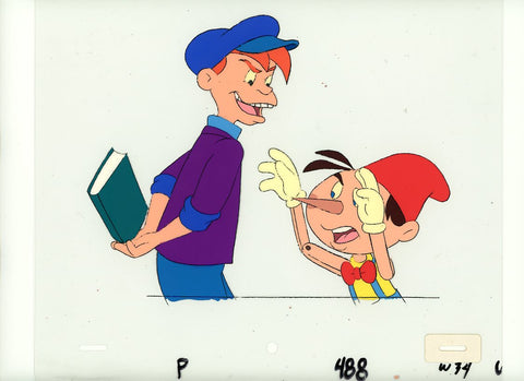 Original production cel -"Pinocchio"- by Golden Films 022