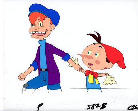 Original production cel -"Pinocchio"- by Golden Films 029