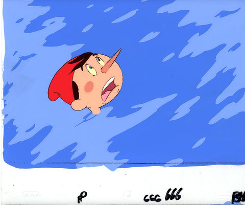 Original production cel -"Pinocchio"- by Golden Films 065