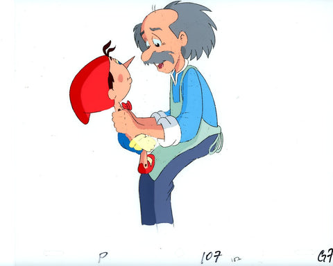 Original production cel -"Pinocchio"- by Golden Films 090