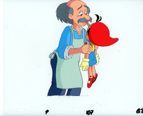 Original production cel -"Pinocchio"- by Golden Films 091