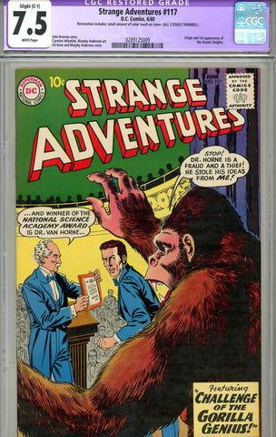 Strange Adventures #117   CGC graded 7.5 first Knights  SOLD!