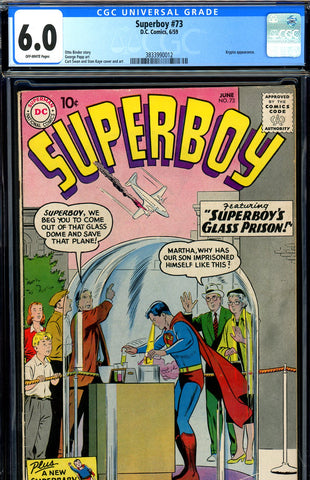 Superboy #073 CGC graded 6.0  Swan/Kaye cover/art - SOLD!