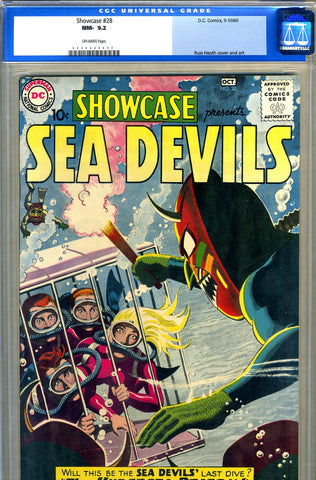 Showcase #28   CGC graded 9.2 - Sea Devils - SOLD