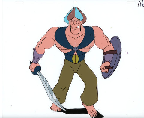 Original production cel -"Sinbad"- by Golden Films 164